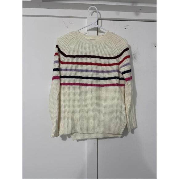 NWOT  Cotton/Marino Wool/Nylon Marine Layer Waffle Textured Sweater Sz XS - Picture 1 of 8